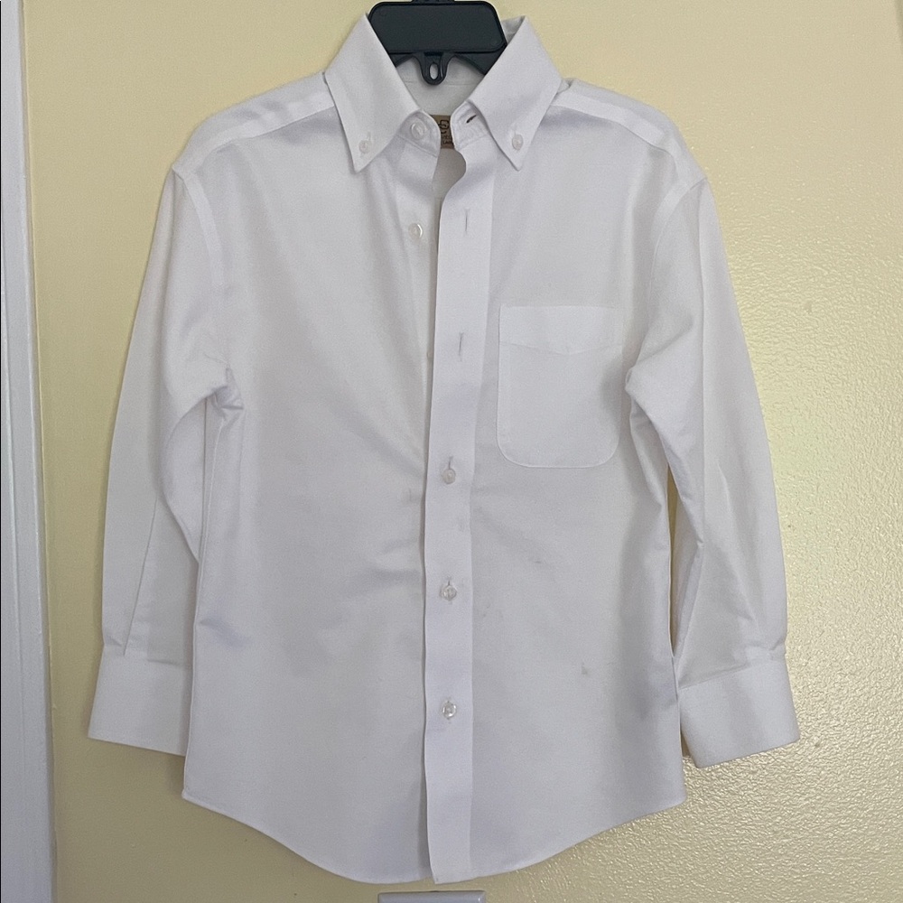 Class Club Kids White Button Down Shirt